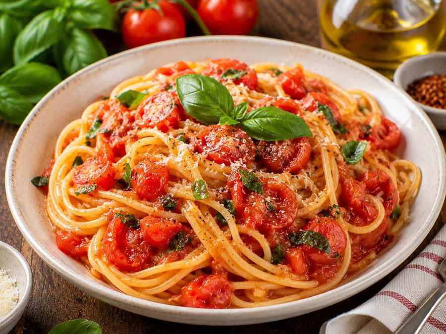 Fresh Tomato Pasta