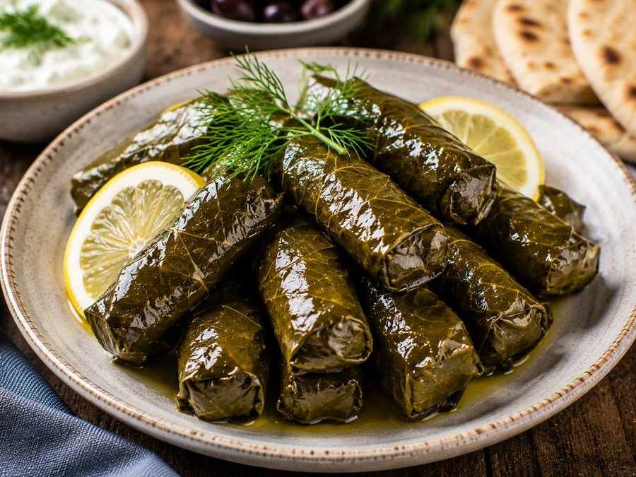 Stuffed Vine Leaves